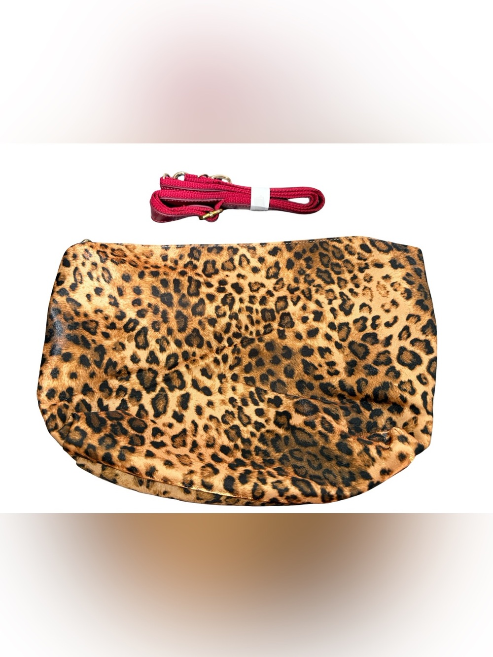 Astrid Leopard Print Crossbody Bag NWOT‎ Y2K Animal Print Purse